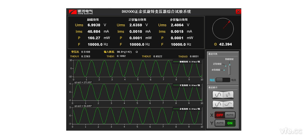 測(cè)試儀軟件界面