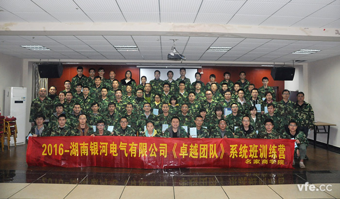 以用戶為中心，銀河電氣開展“卓越團隊”拓展訓(xùn)練