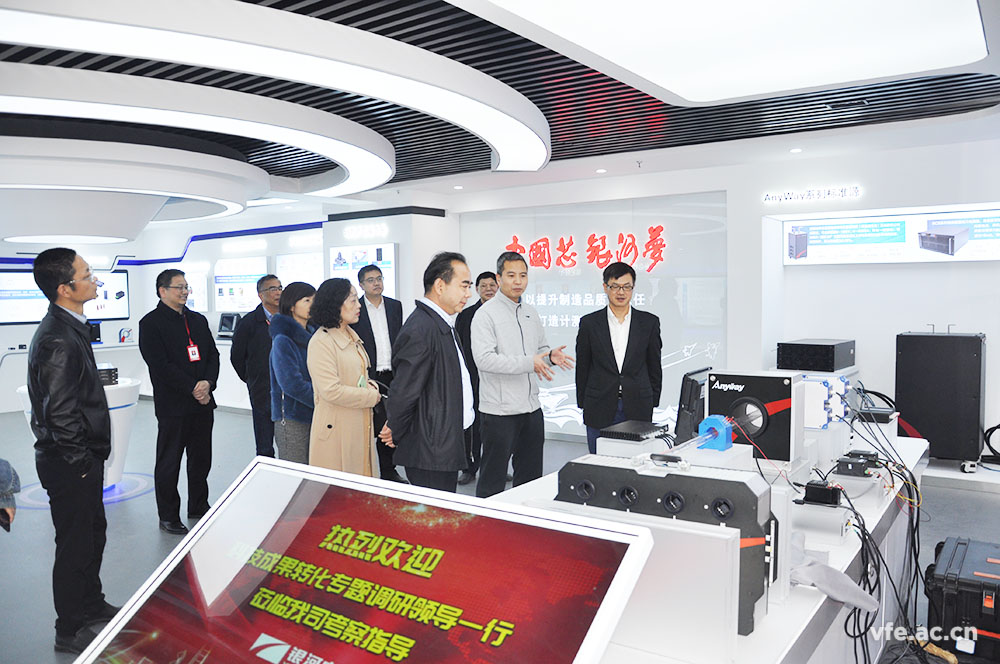 省知識產(chǎn)權(quán)局局長蒞臨銀河電氣調(diào)研