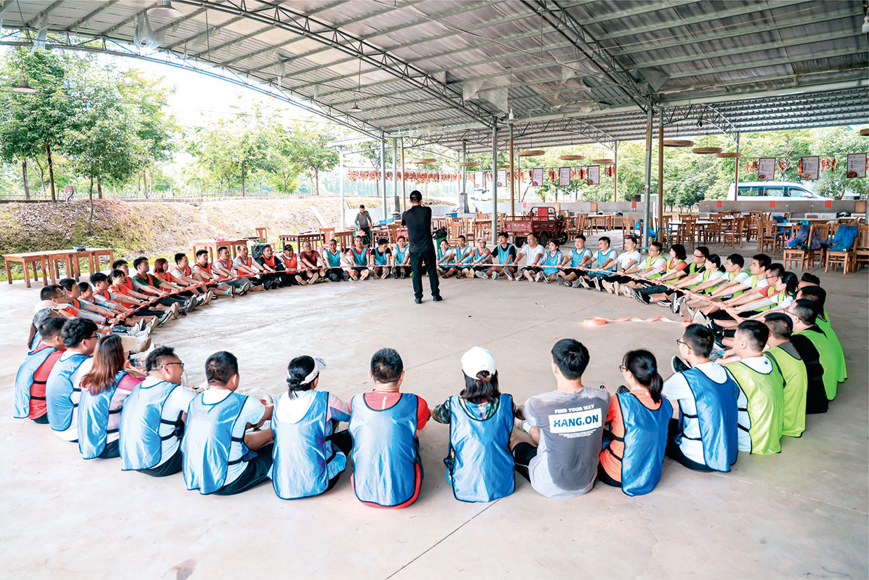 凝聚青春力量，奮斗最美時光——力量，力量，團隊力量