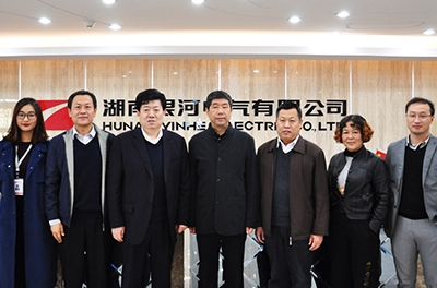 國(guó)家泵類(lèi)產(chǎn)品質(zhì)量檢驗(yàn)中心及淄博市質(zhì)監(jiān)局領(lǐng)導(dǎo)蒞臨銀河電氣考察